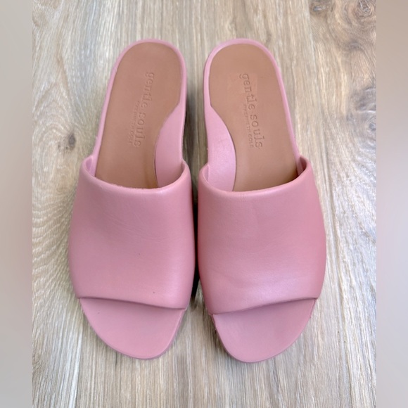 Gentle Souls Gisele Eva Wedge by Kenneth Cole - Pink Clay - Size 10 - Picture 6 of 8